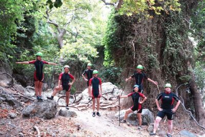 River Trekking at Kourtaliotiko Gorge - What you do in 4½ hours: waterfall to river pools to plane-tree tea