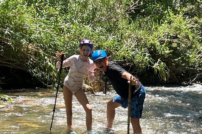 River Trekking at Kourtaliotiko Gorge Waterfalls to Preveli Beach - River Trekking Down the Megalopotamos: A Workout You Control With the Guide