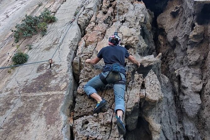 Rock Climbing on Crete with a Guide at Rethymnon, Plakias beach - Included climbing gear, snacks, and bottled water (so you don’t waste your day)