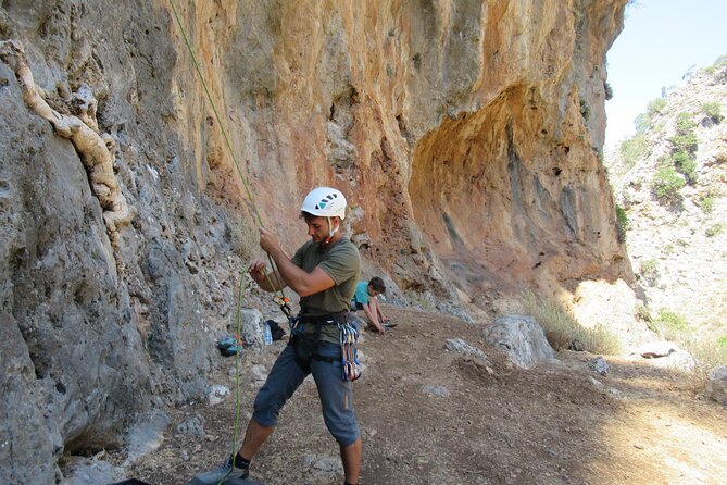 Rock Climbing with a Guide in Chania Therisos Gorge - Eating inside the gorge: a simple way to end strong