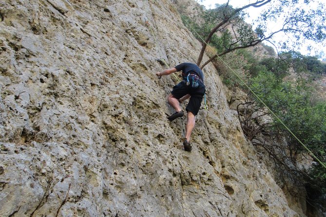 Rock Climbing with a Guide in Chania Therisos Gorge - Who should book this Therisos guided climb?