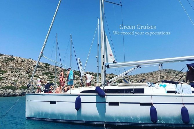 Sailing to Dia Island with lunch on Bavaria 51 Heraklion, Crete - SUP (stand up paddle): free lessons and real water time