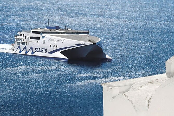 SANTORINI 1 day Guided Excursion with HIGHSPEED from CRETE - The Big Idea: a One-Day Santorini Taste from Crete