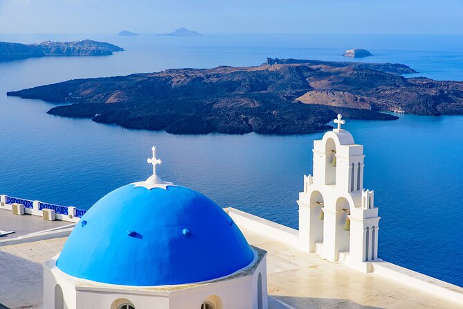 Santorini Full-Day Tour from Heraklion Crete - Red Beach at Akrotiri: volcanic color in a short stop
