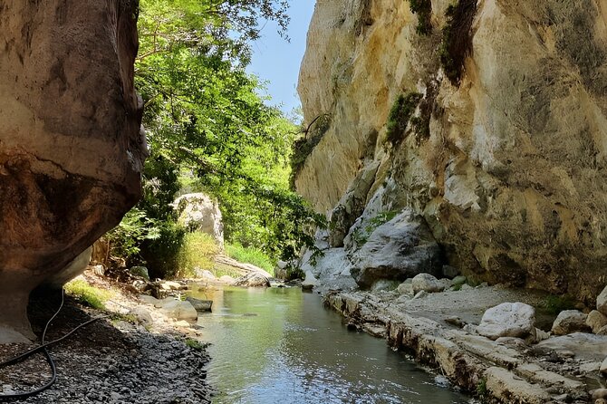 Sarakina Gorge hiking & swim Adventure - Jeep Safari South Crete - Sarakina Gorge hike and optional natural pools: bring the right shoes