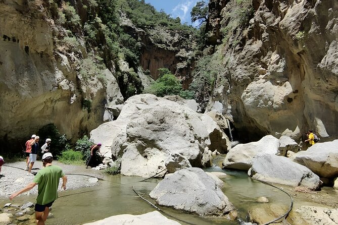 Sarakina Gorge hiking & swim Adventure - Jeep Safari South Crete - Mythoi lunch with wine: BBQ fuel after the hike