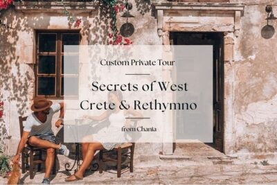 Secrets of West Crete & Rethymno Town Private Tour from Chania - Pickup, the premium car, and the little comforts that matter