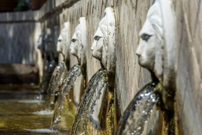 Secrets of West Crete & Rethymno Town Private Tour from Heraklion - Stop 2: Spili’s Medicinal Herb Gardens and Perennially Flowing Water