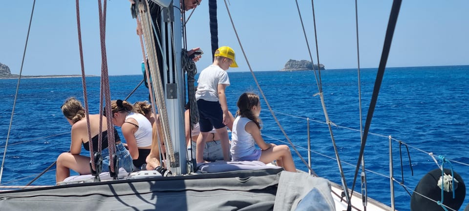 Shared Balos and Gramvousa Sailing Trip with Meal and Drinks - Key points to know before you go