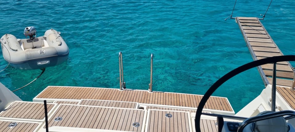 Shared Balos and Gramvousa Sailing Trip with Meal and Drinks - Balos Beach time: swim, snorkel, and actually relax