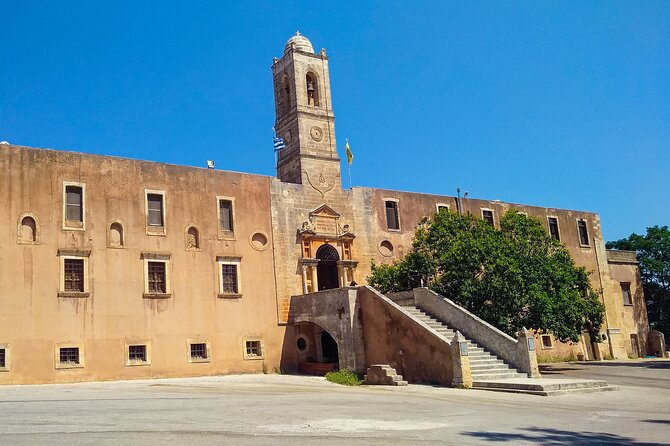 Shore Explore Chania: City Charm, Beach, Monastery & Winetasting - Guides and pace: why it feels smooth instead of chaotic
