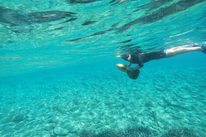 Snorkeling Tour with Sea Scooter in Heraklion - The 45 minutes in the bay: how the sea scooter changes snorkeling