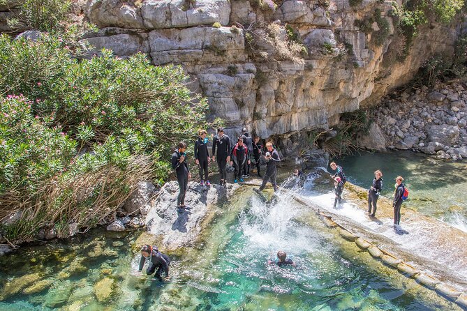 Snorkeling Trip to Kourtaliotiko Gorge Waterfalls, Plakias, Crete - Hike down to the stream: the part that sets expectations