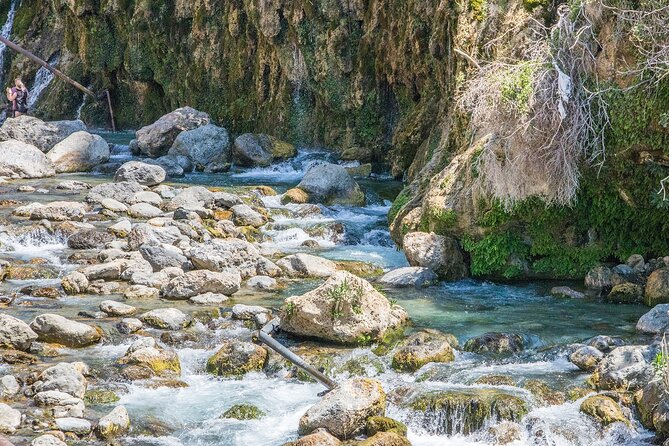 Snorkeling Trip to Kourtaliotiko Gorge Waterfalls, Plakias, Crete - Reaching the big waterfall and your short swim break