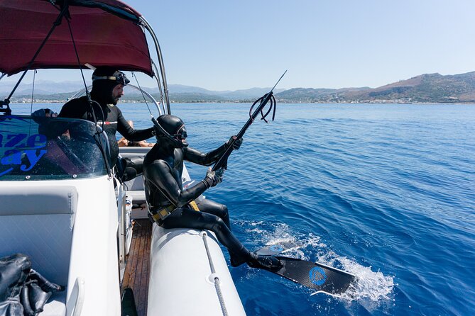Spearfishing in Chania, Crete (price is per group) - Chasing Fish Off Chania With a Real Local Guide