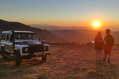 Sunset Jeep Tour in Crete - Entering Potamies: the mitato and shepherd family stop