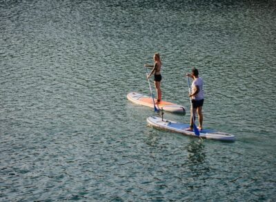 SUP Safari - Catamaran Cruise Dia Island & Gourmet Delights! - SUP on crete: your guided session and what intermediate means