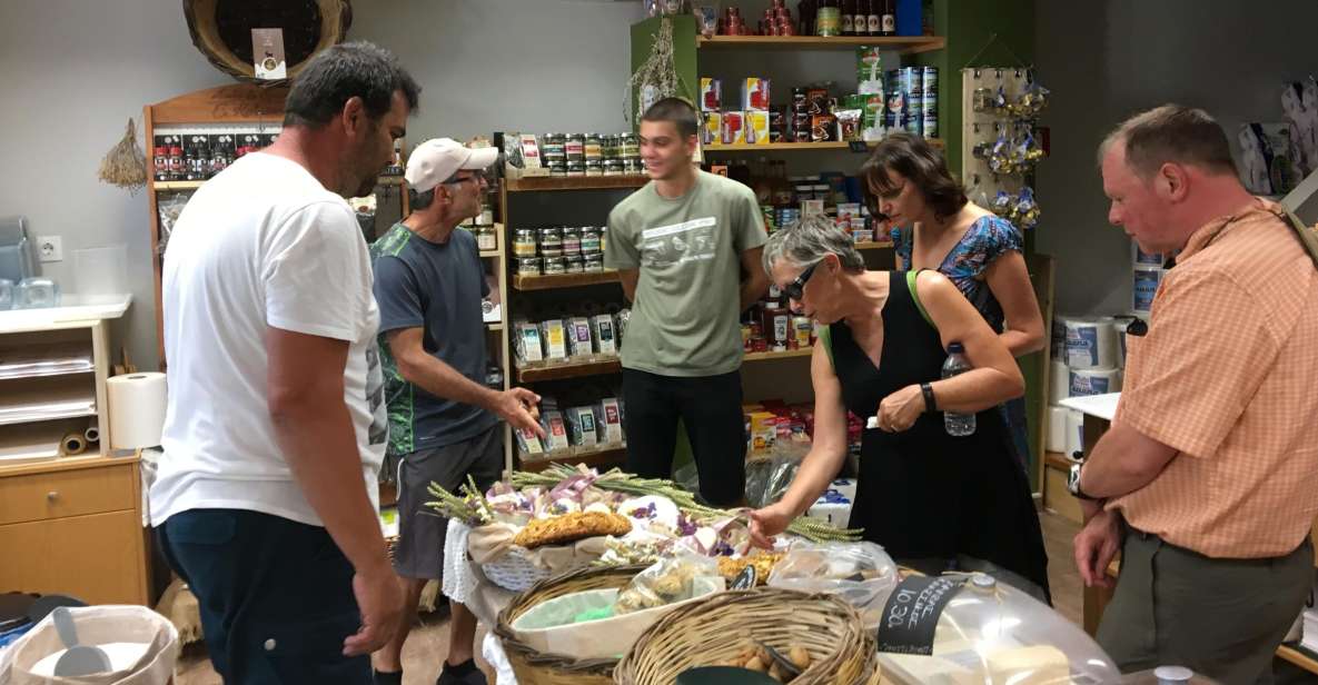 Tastings of Heraklion city - sightseeing walking tour - Cheese Tasting With a Real Mix: Goat–Sheep, Gruyere, Parmesan, and Yogurt with Honey