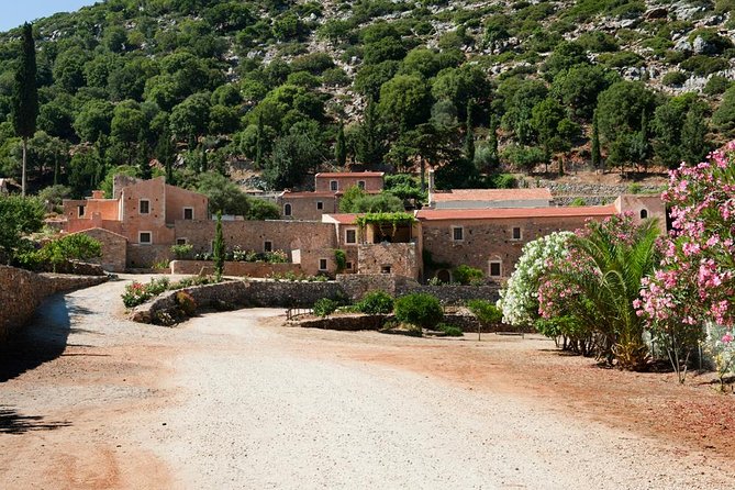 The Cretan Way of Life at the mountains of Rethymno (Mylopotamos) - Vosakos Monastery: quiet stone, one nun, and loukoumi